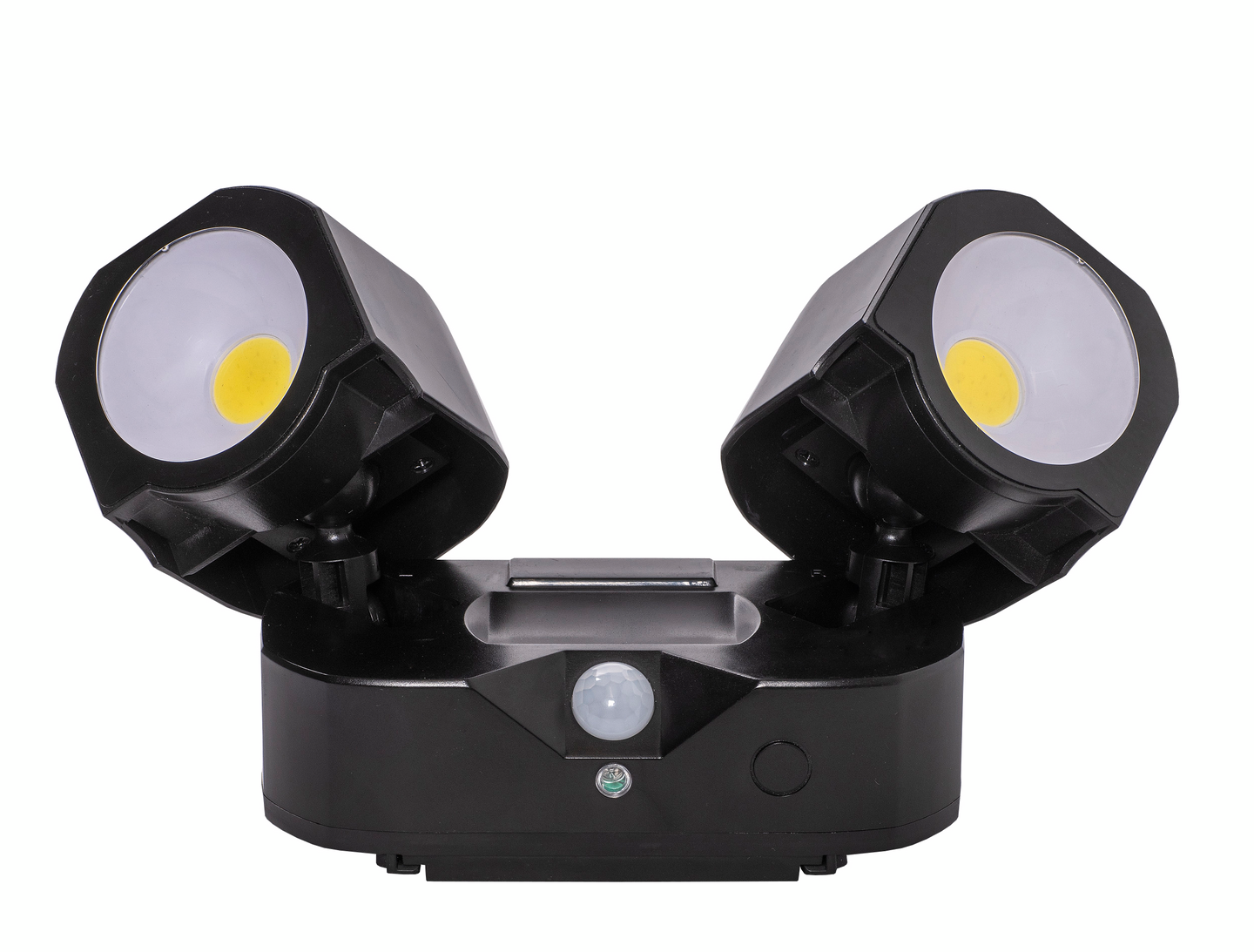 Tunnistinvalaisin Airam Sensor led 2x2W 230lm paristokäyttöinen musta