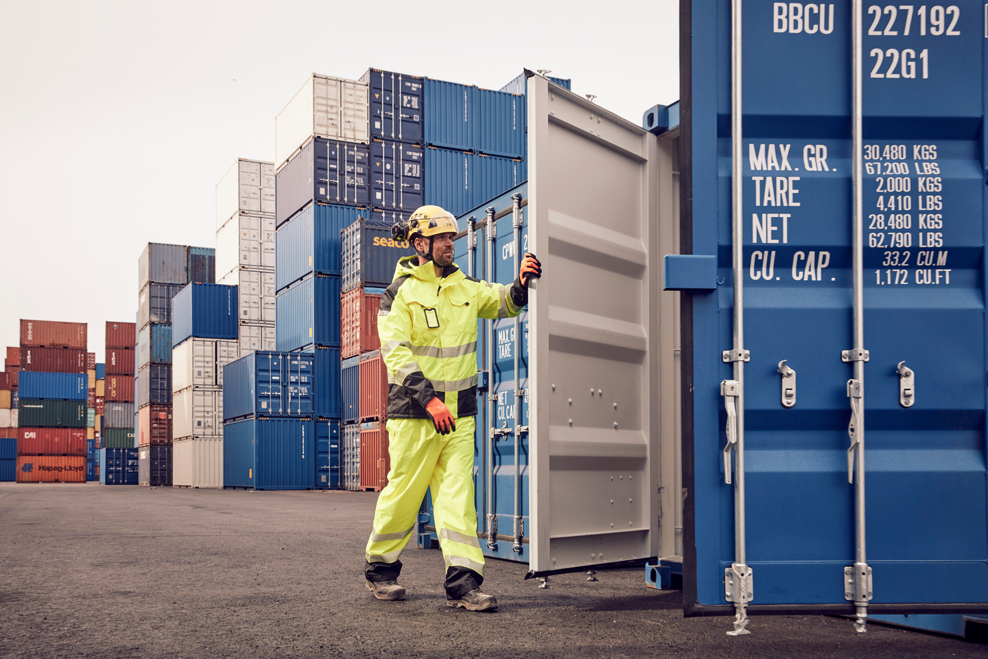 Kuorihousut PROF Hi-Vis keltainen