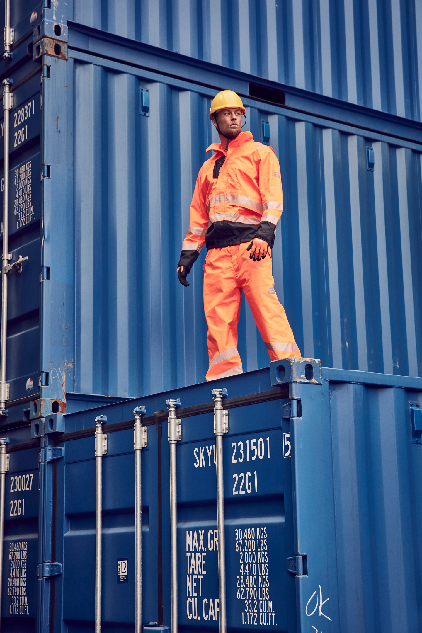 Kuoritakki PROF Hi-Vis oranssi