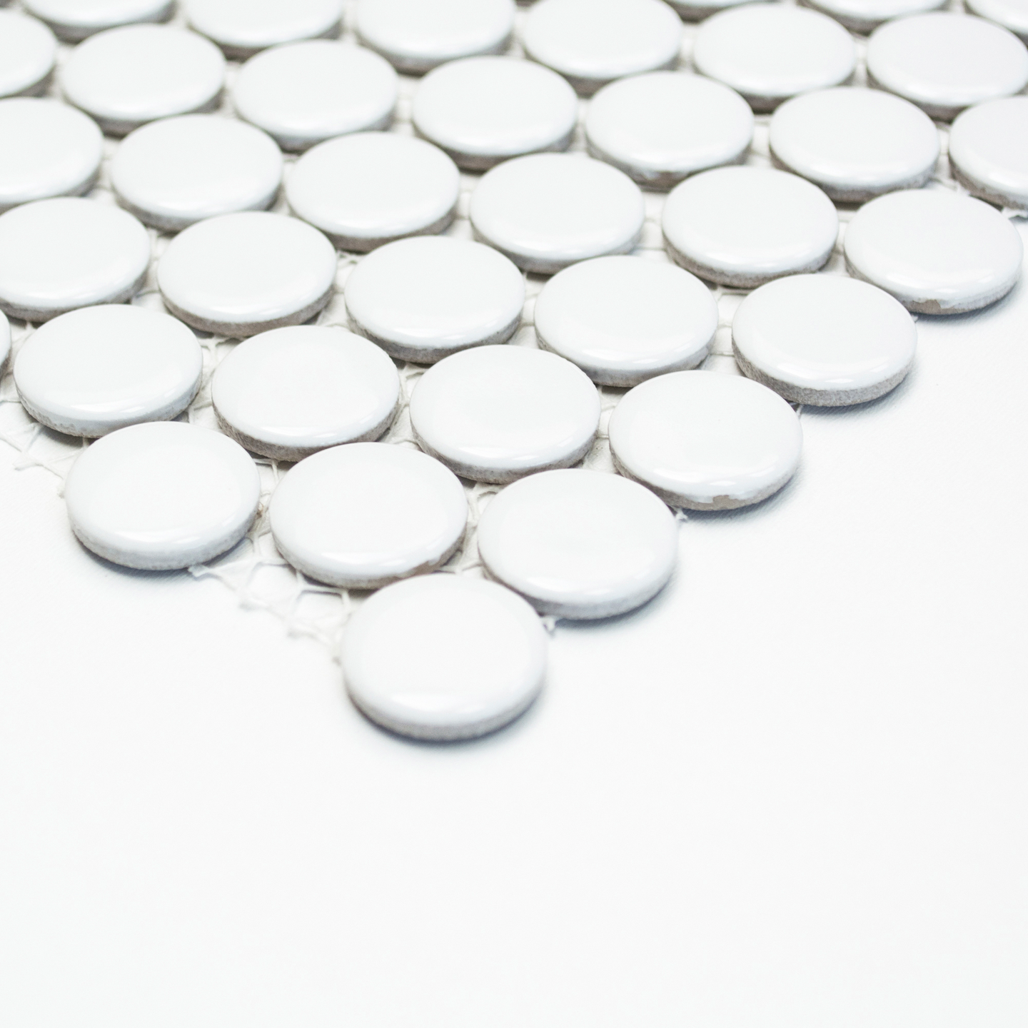 Mosaiikki Cello Penni 1,9/29,1x31,5 valkoinen kiiltävä