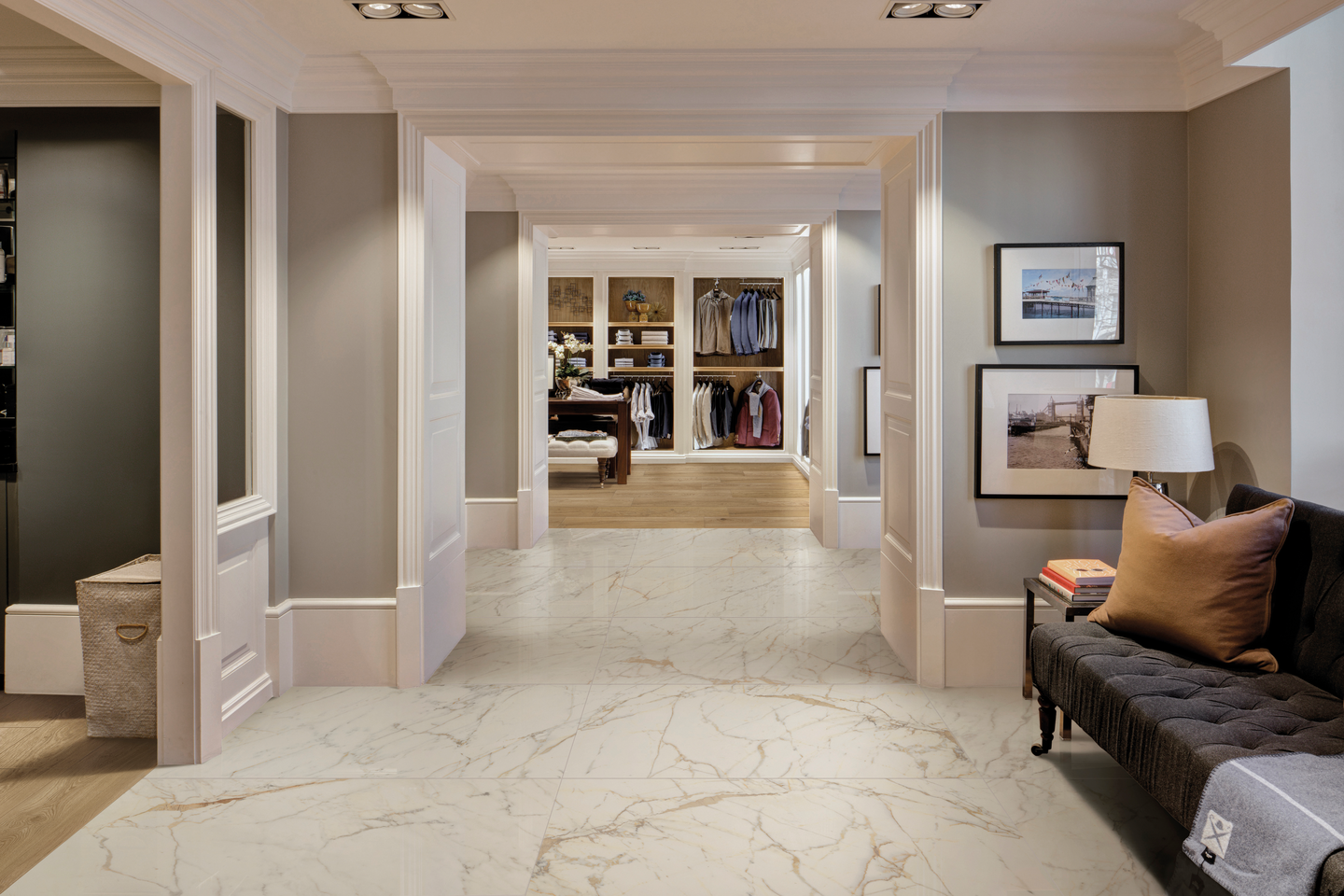 Lattialaatta Cello Golden White 60x120 Lux RT 1,44m²