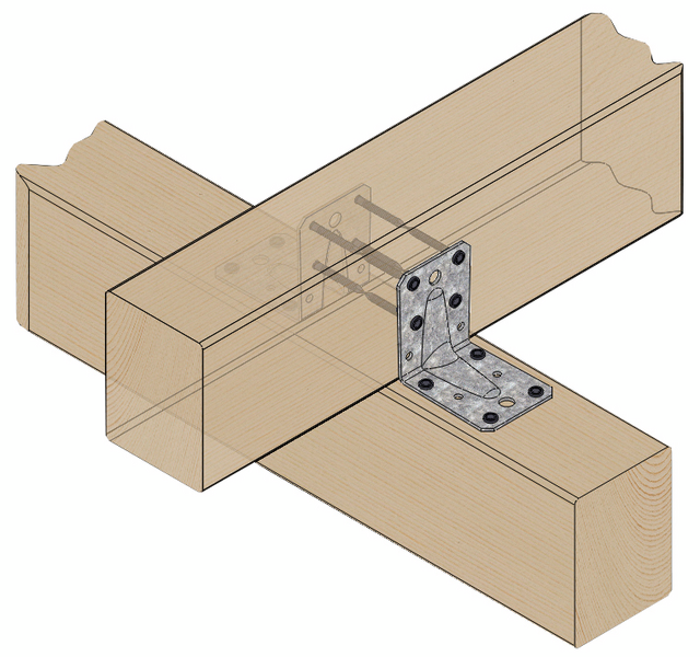 Kulmalevy Paslode 70x70x2x55mm vahvistettu V7 A4 213503