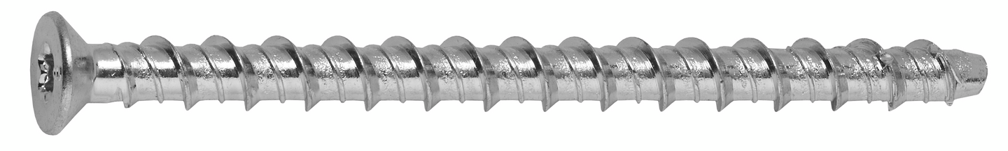 Betoniruuvi Sormat S-CSA CS uppokanta 5x75/30 sähkösinkitty 10kpl