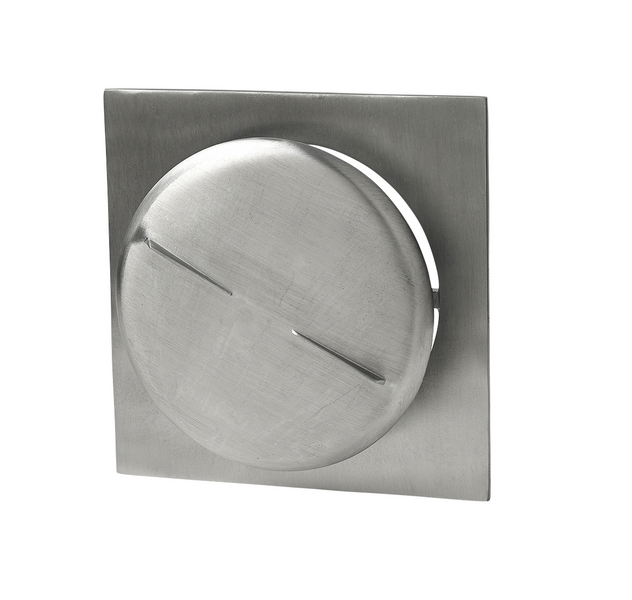 TALLRIKSVENTIL ALU 200MM 4KANT NR89