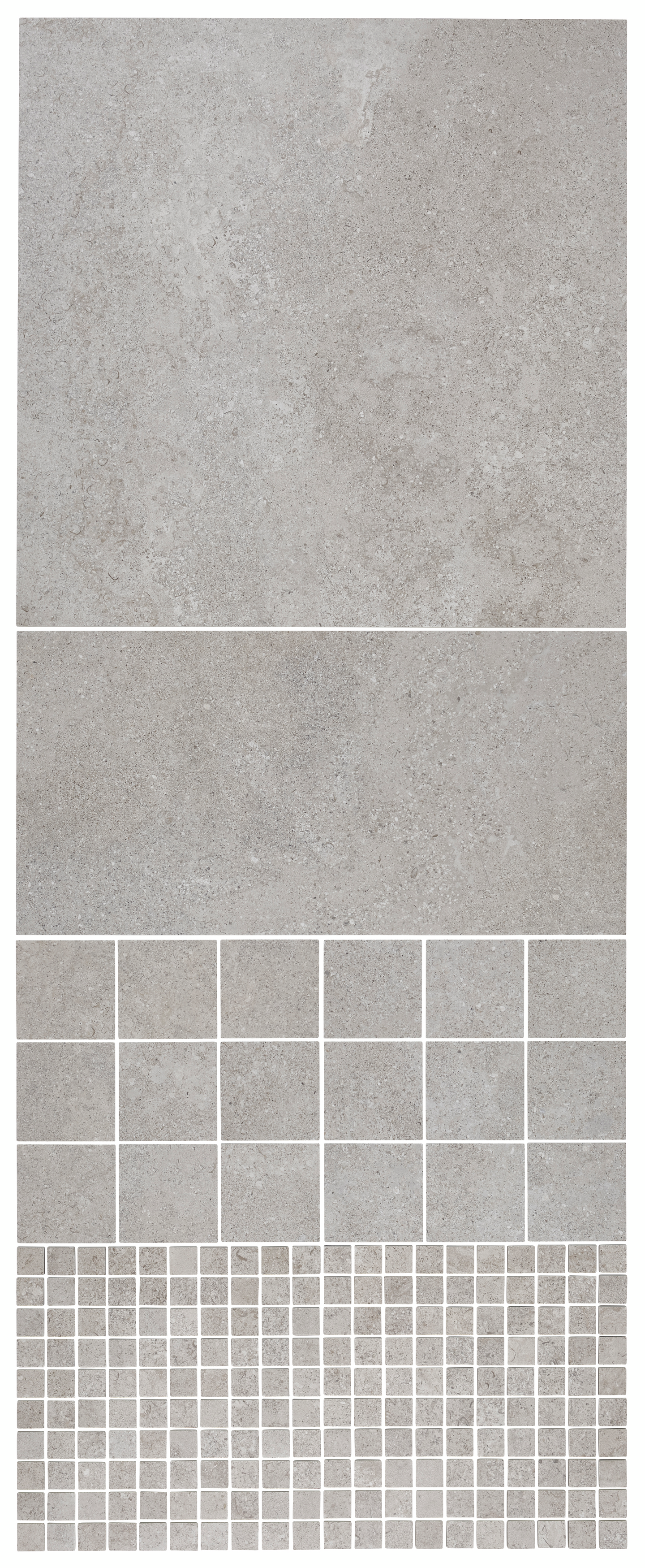 MOSAIK CELLO BRYSTONE 30X30 GRÅ, R9 RT