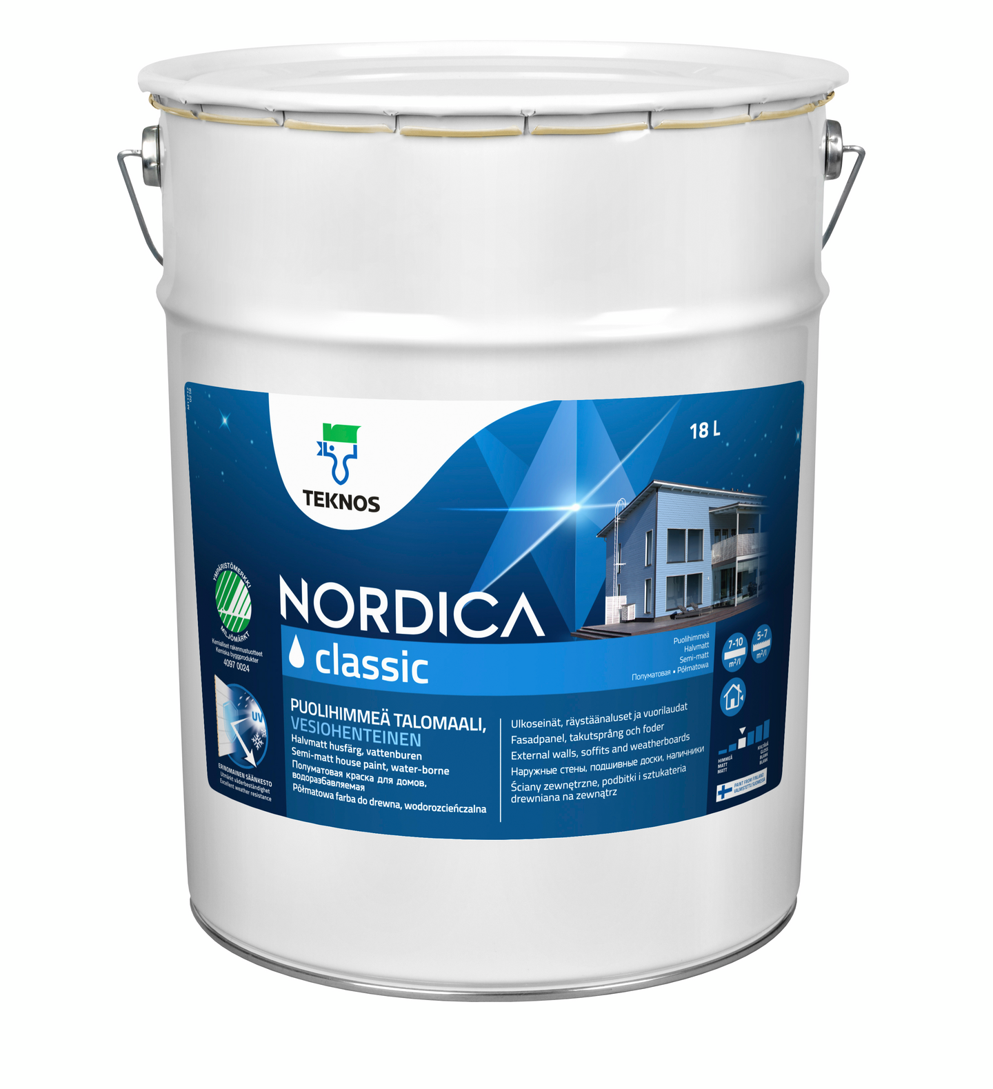 Nordica Classic Talomaali 18l PM3 sävytettävä