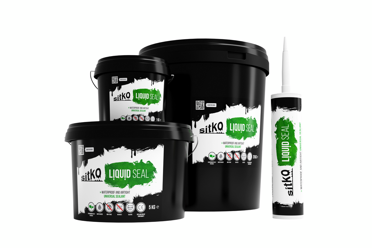 Pinnoite- ja tiivistysmassa Sitko Liquid Seal 1kg