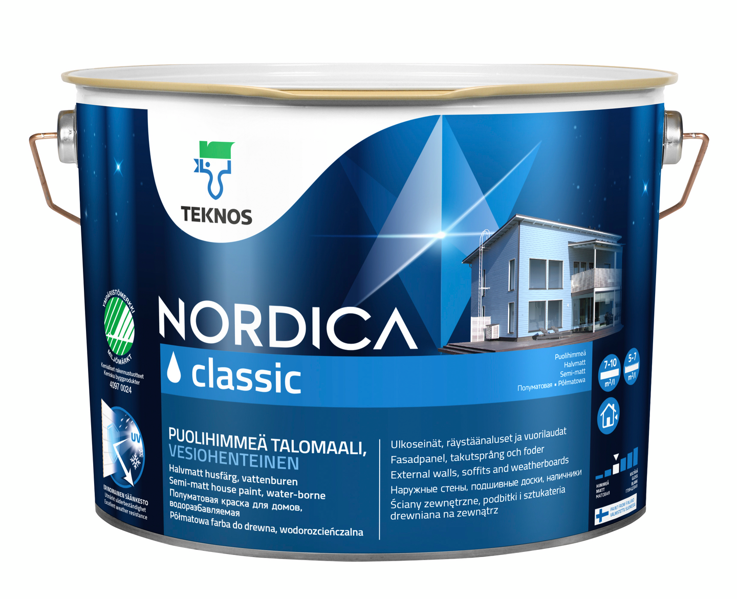 Nordica Classic Talomaali 9l PM3 sävytettävä