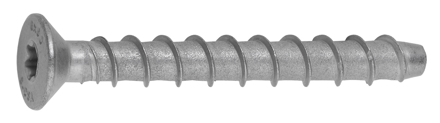 Betoniruuvi Sormat S-CSA CS uppokanta 6x100/45/60 ML pinnoitettu 5kpl