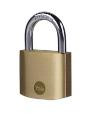 Riippulukko Yale Messinki 40mm 1kpl K Rauta