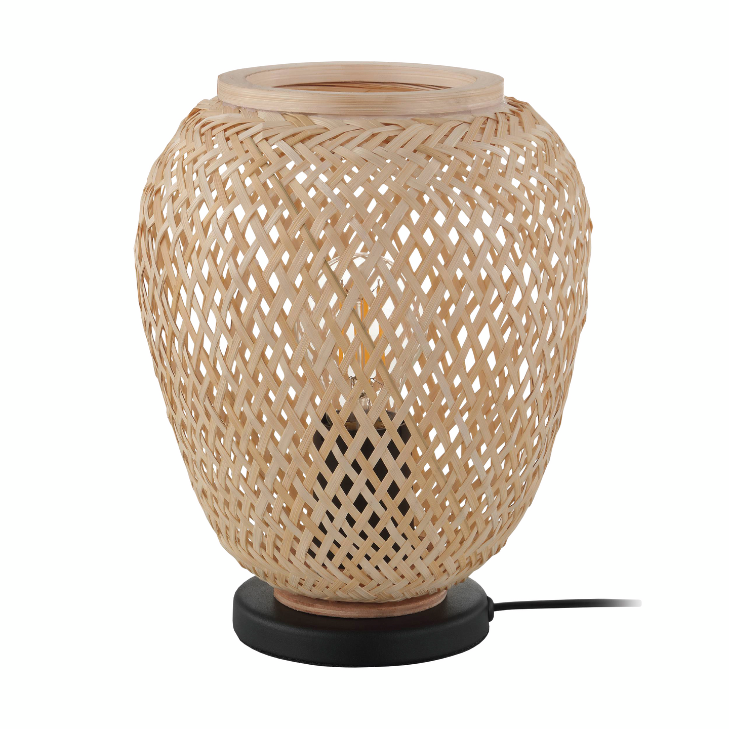 Pöytävalaisin EGLO Dembleby teräs musta