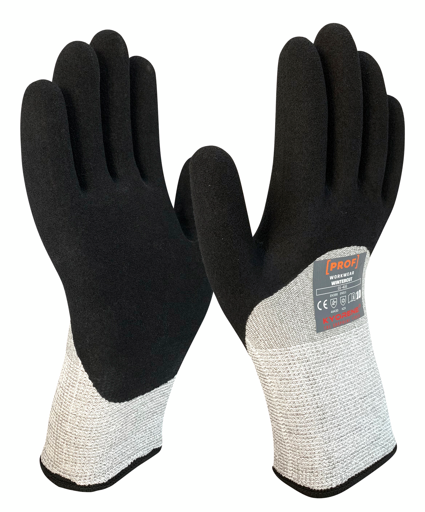 Viiltosuojakäsineet PROF Winter Cut D Kyorene 6 paria