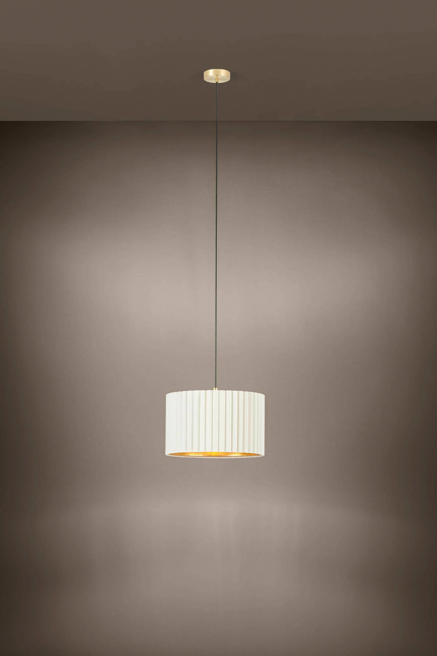 Riippuvalaisin EGLO Tamareslo E27 teräs harjattu messinki