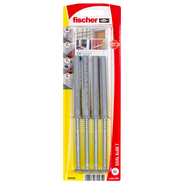 Karmitulppa fischer SXRL 8x80 4kpl