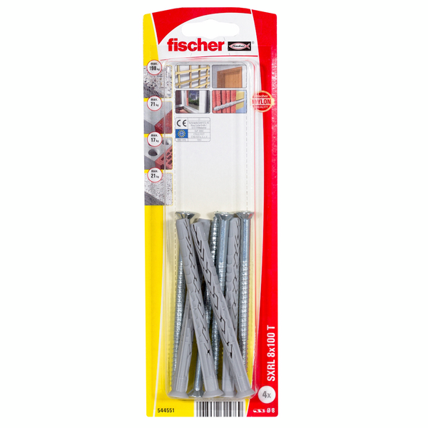 Karmitulppa fischer SXRL 8x100 4kpl