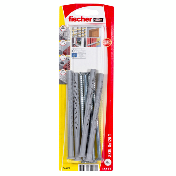 Karmitulppa fischer SXRL 8x120 4kpl