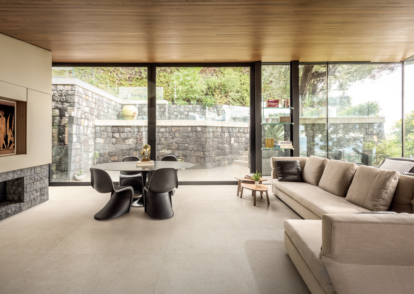 Lattialaatta Cello Carácter 30x60 valkoinen RT 1,08m²