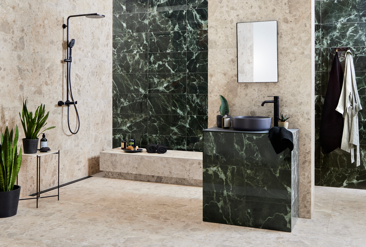 Lattialaatta Cello Carácter 30x60 Mix beige RT 1,08m²