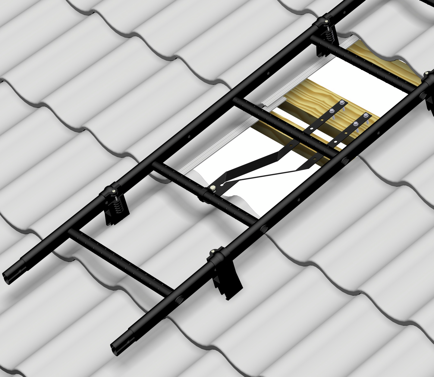 Asennussarja Rainman AS3 Helmi-kattotikas tiili