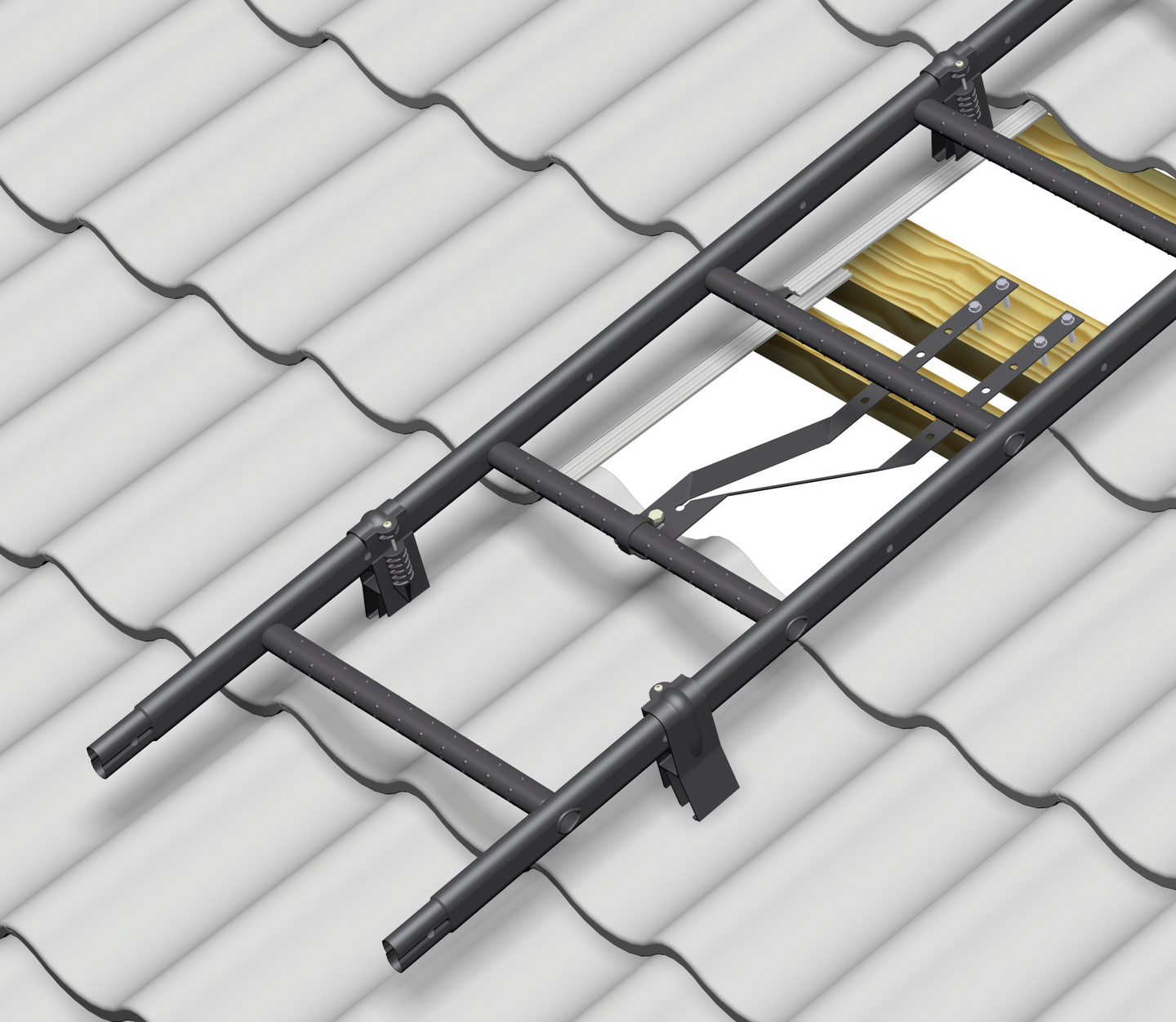 Asennussarja Rainman AS3 Helmi-kattotikas tiili