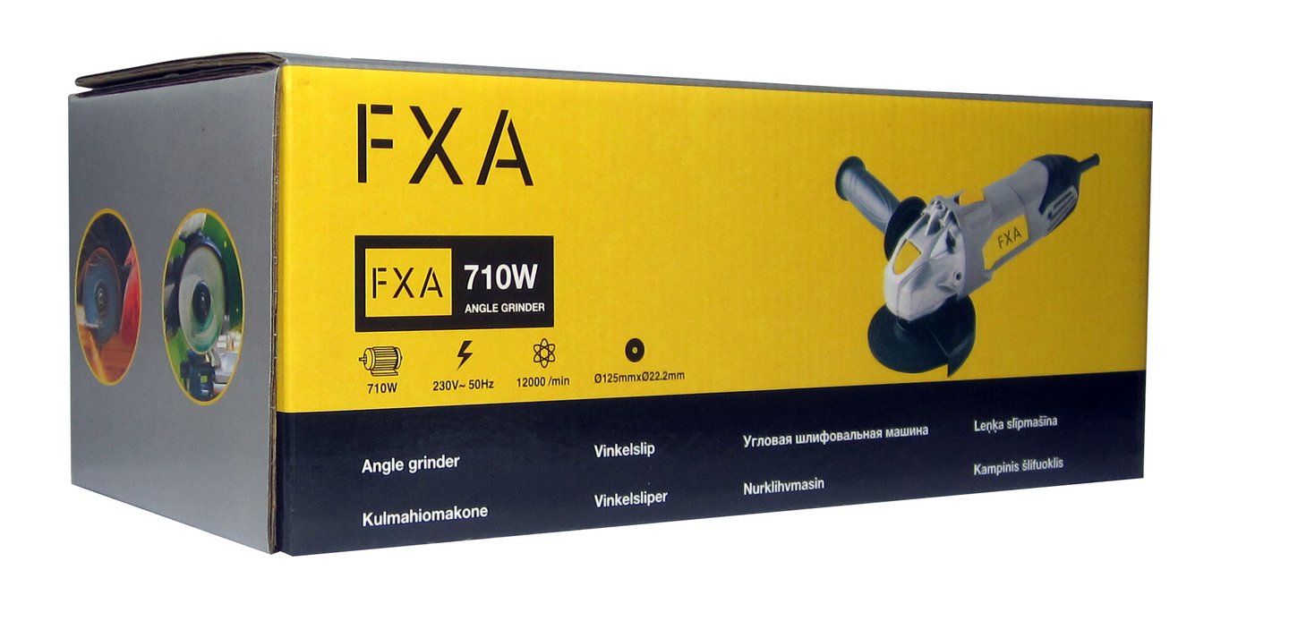 Kulmahiomakone FXA WDAG0271 125mm 710W