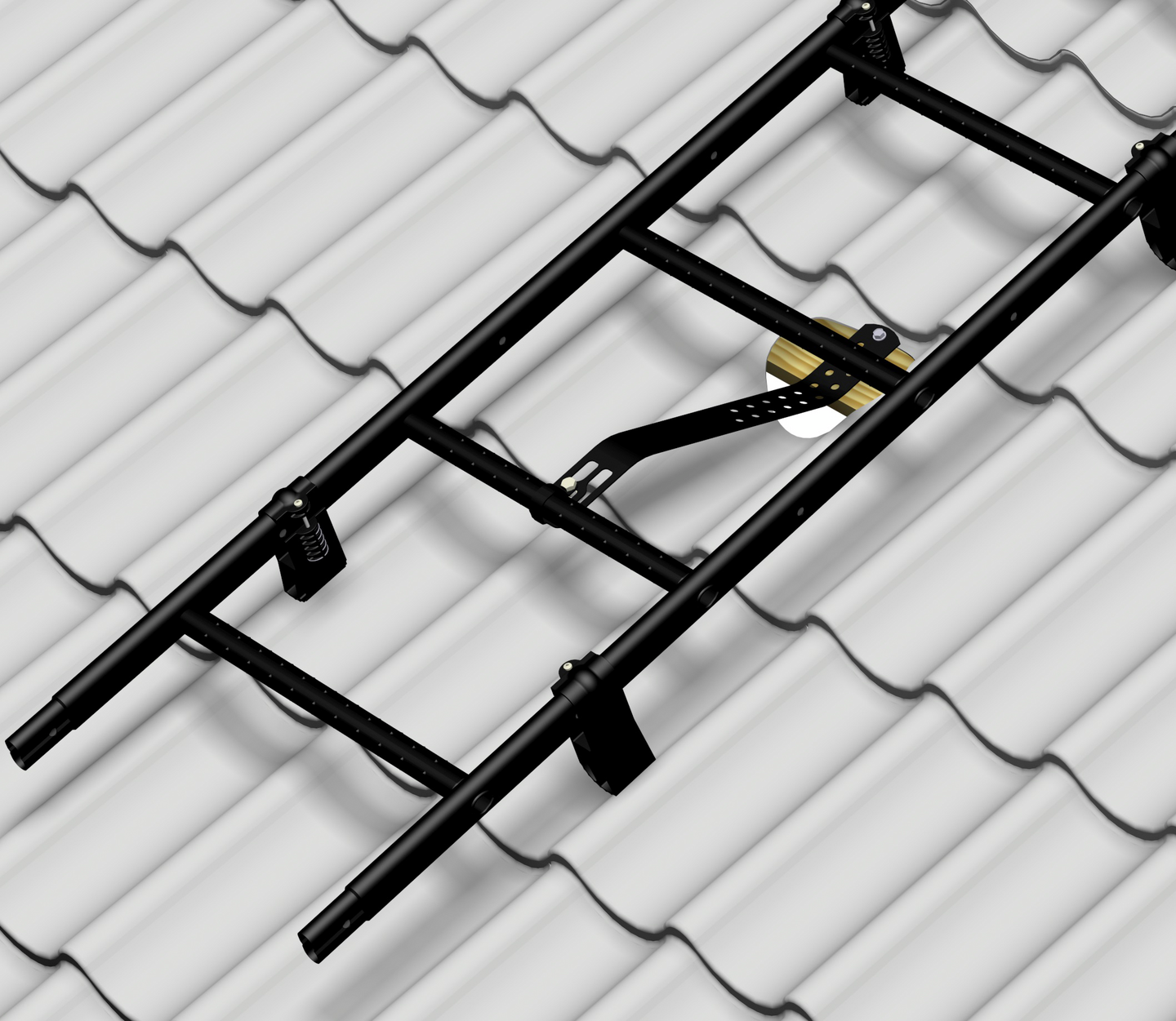 Asennussarja Rainman AS3 Helmi-kattotikas muoto/profiili