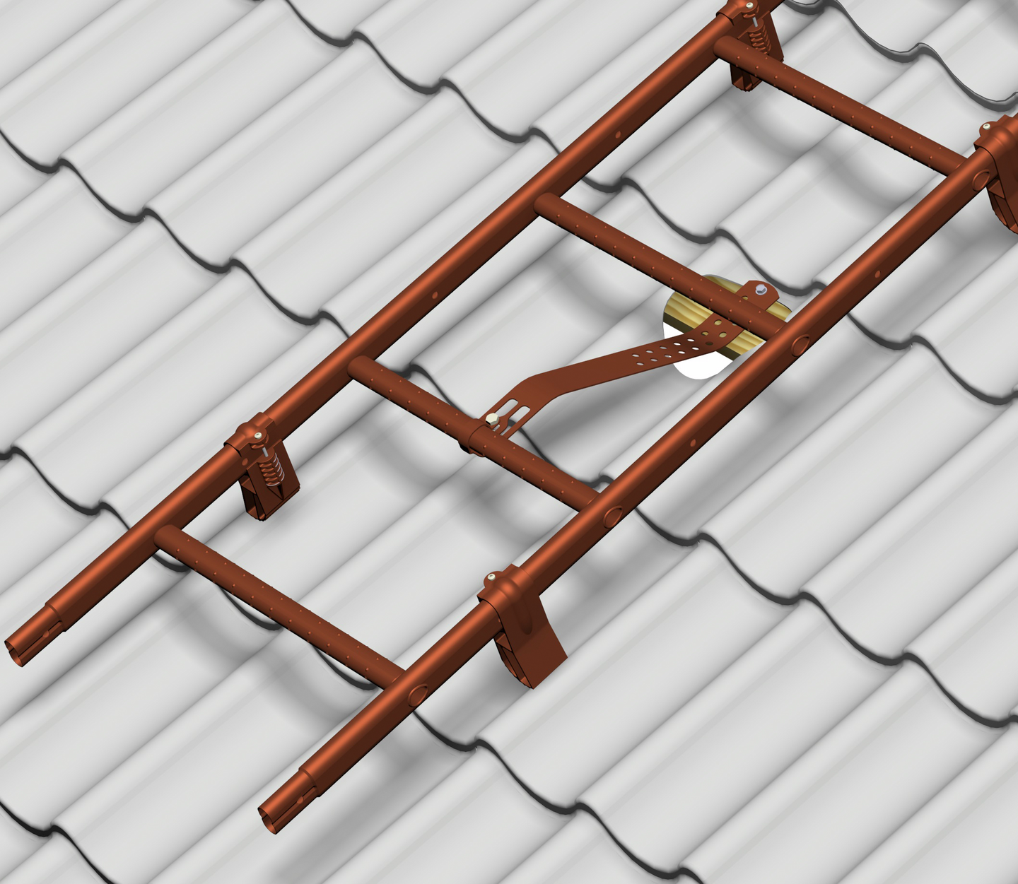 Asennussarja Rainman AS3 Helmi-kattotikas muoto/profiili