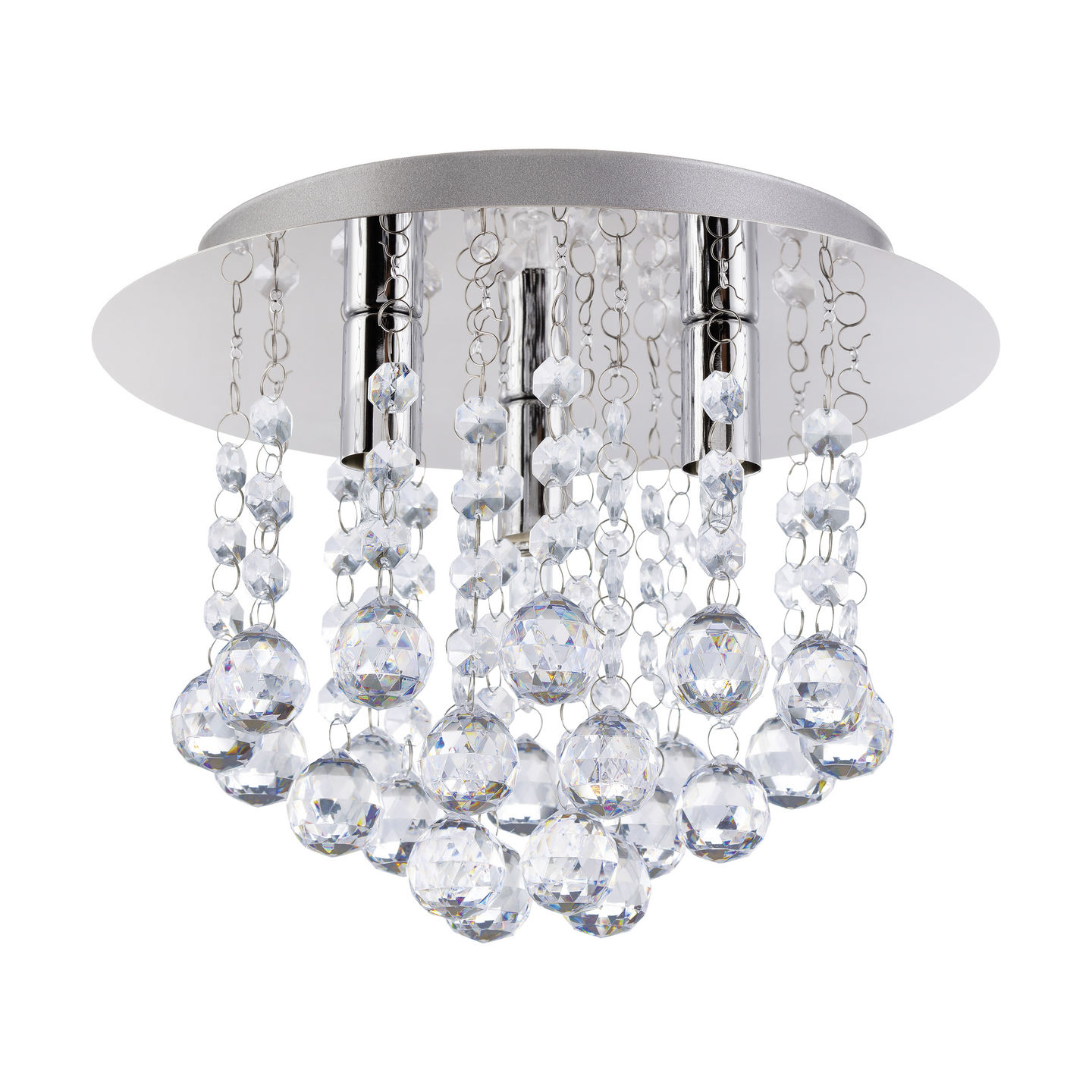 Plafondi Eglo Almonte 1 3-osainen G9 kristalli 260mm