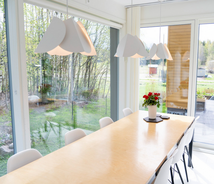 Riippuvalaisin Sessak Lehmus valkoinen