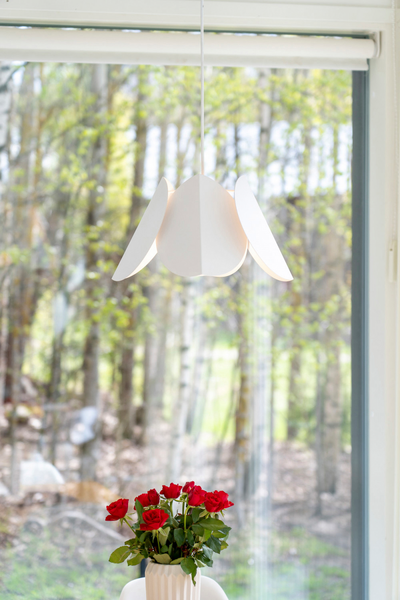 Riippuvalaisin Sessak Lehmus valkoinen