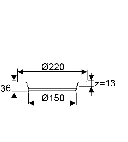 Korokerengas Uponor 150 13mm