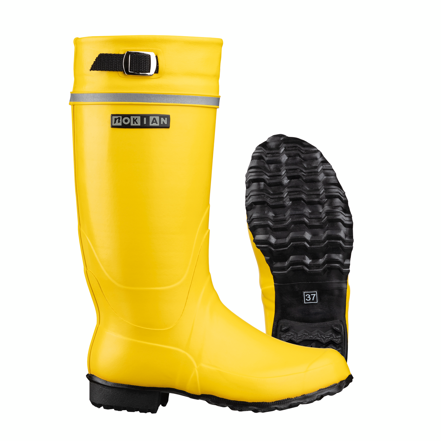 Kumisaappaat Nokian Kontio keltainen