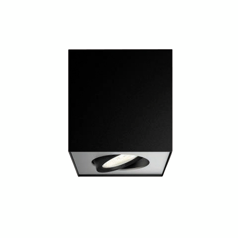 Spottivalaisin Philips Warmglow Box 1-osainen 500lm musta
