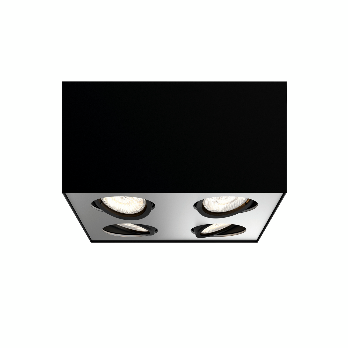 Spottivalaisin Philips Warmglow Box 4-osainen 2000lm musta