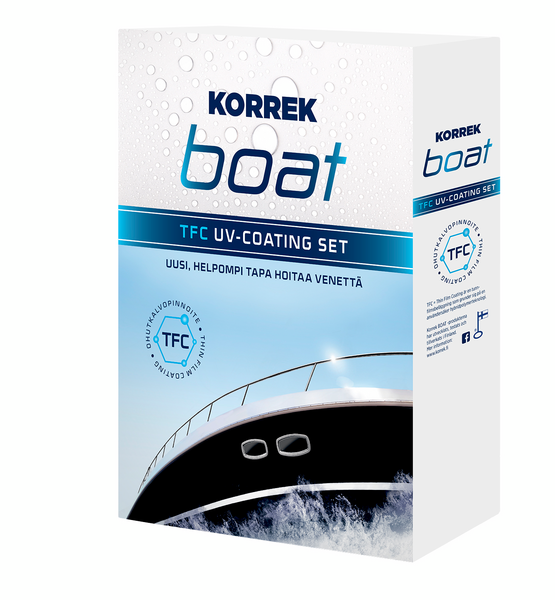 Pinnoitussetti KORREK Boat TFC UV-Coating Set
