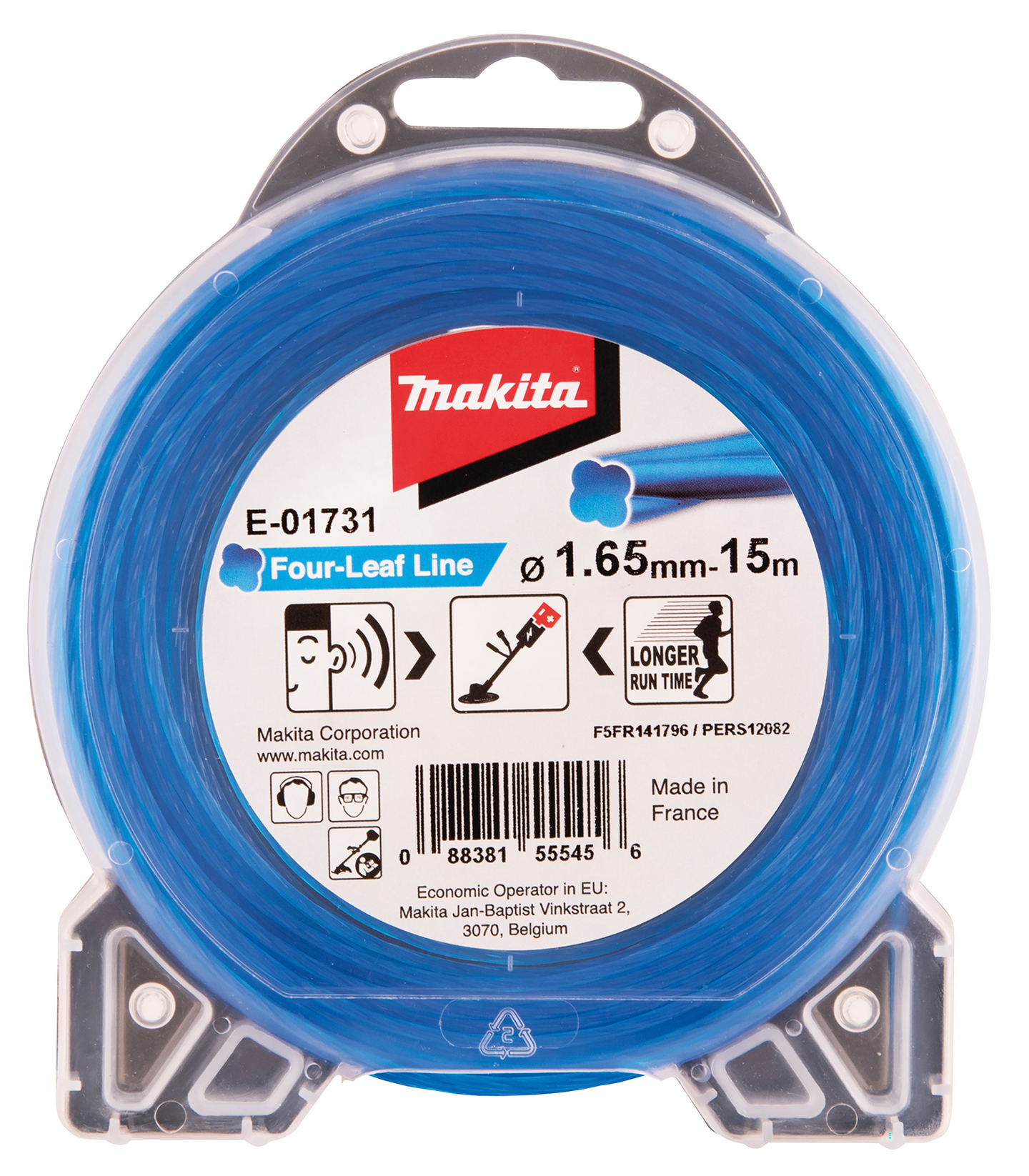 Siima Makita 1,65mmx15m neliapila