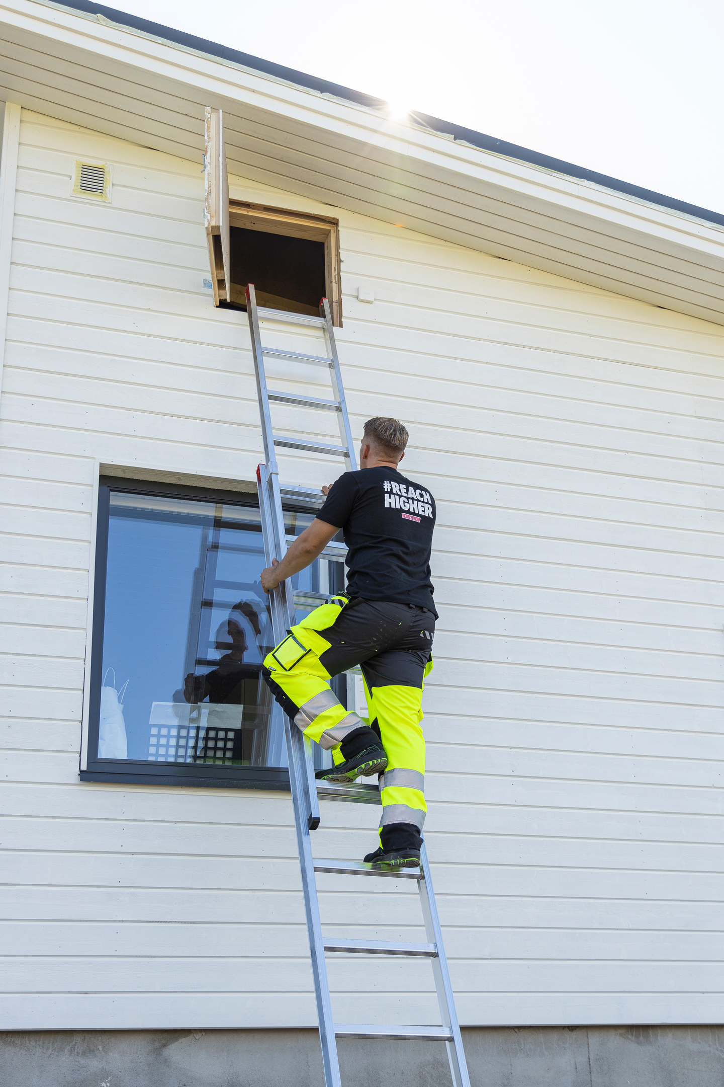 Jatkotikas Tikli 7,6m 2-osainen A76 14+14-askelmainen