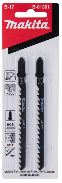 Pistosahanterä Makita 70mm HCS B17 puu/muovi 2kpl