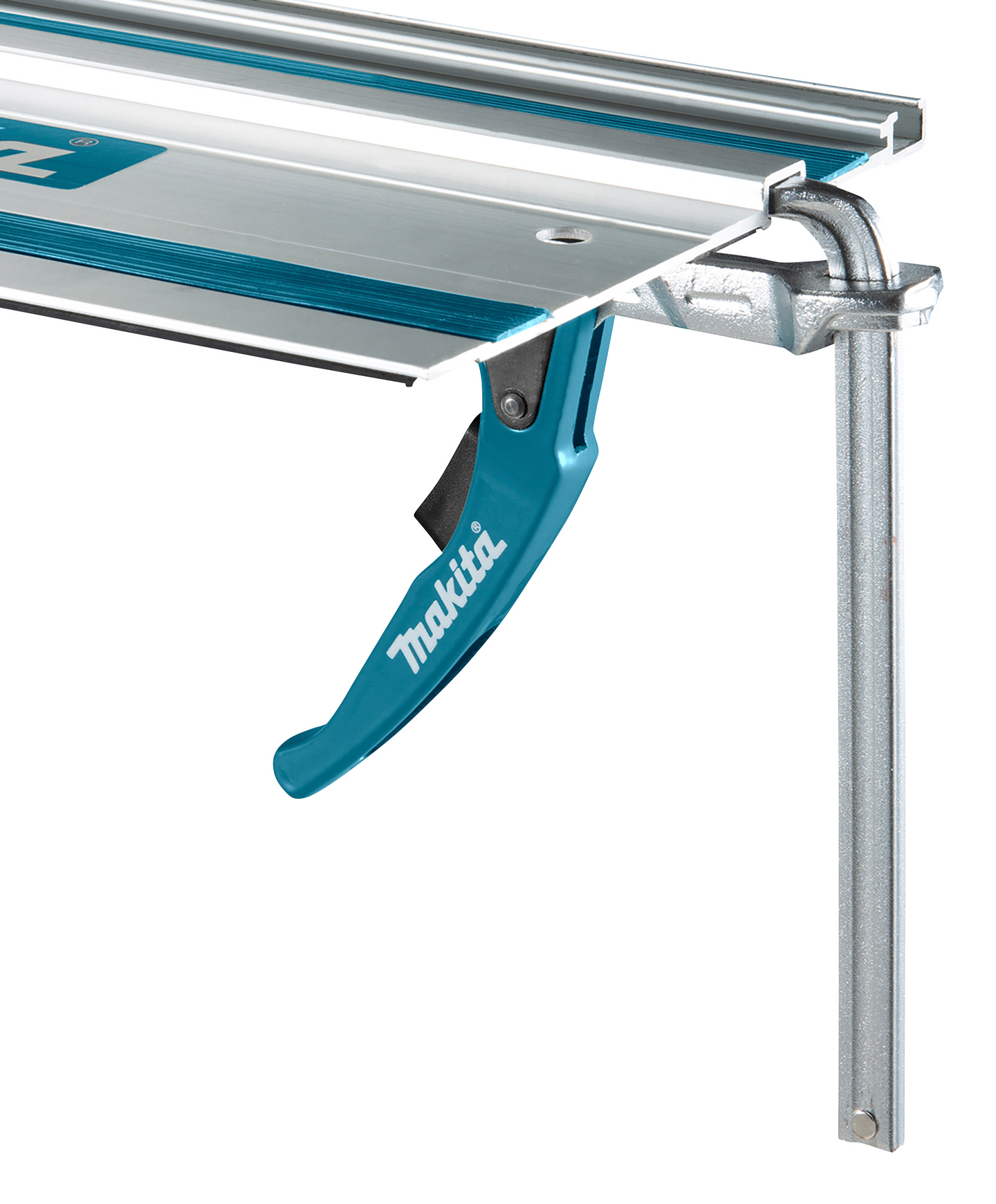 Ohjauskiskon puristin Makita pikalukituksella 2kpl