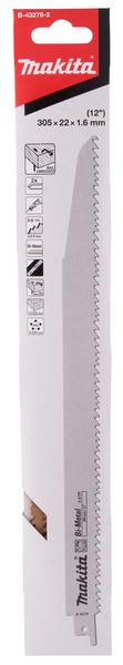 Puukkosahanterä Makita 305mm BiM 2kpl 5-8tpi puu