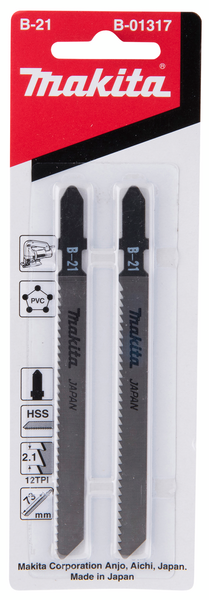 Pistosahanterä Makita 75mm HSS B21 muovi/alumiini 2kpl