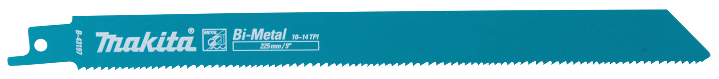 Puukkosahanterä Makita 225mm BiM 10-14tpi metalli 2kpl