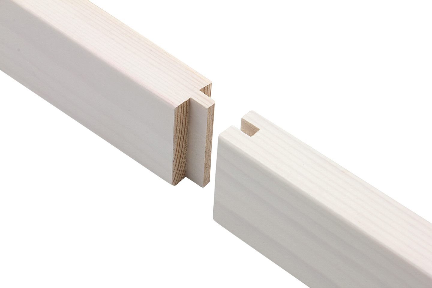 Sisustusrima 20x42x2680 SHP päätypontattu mänty sormijatkettu valkovahattu