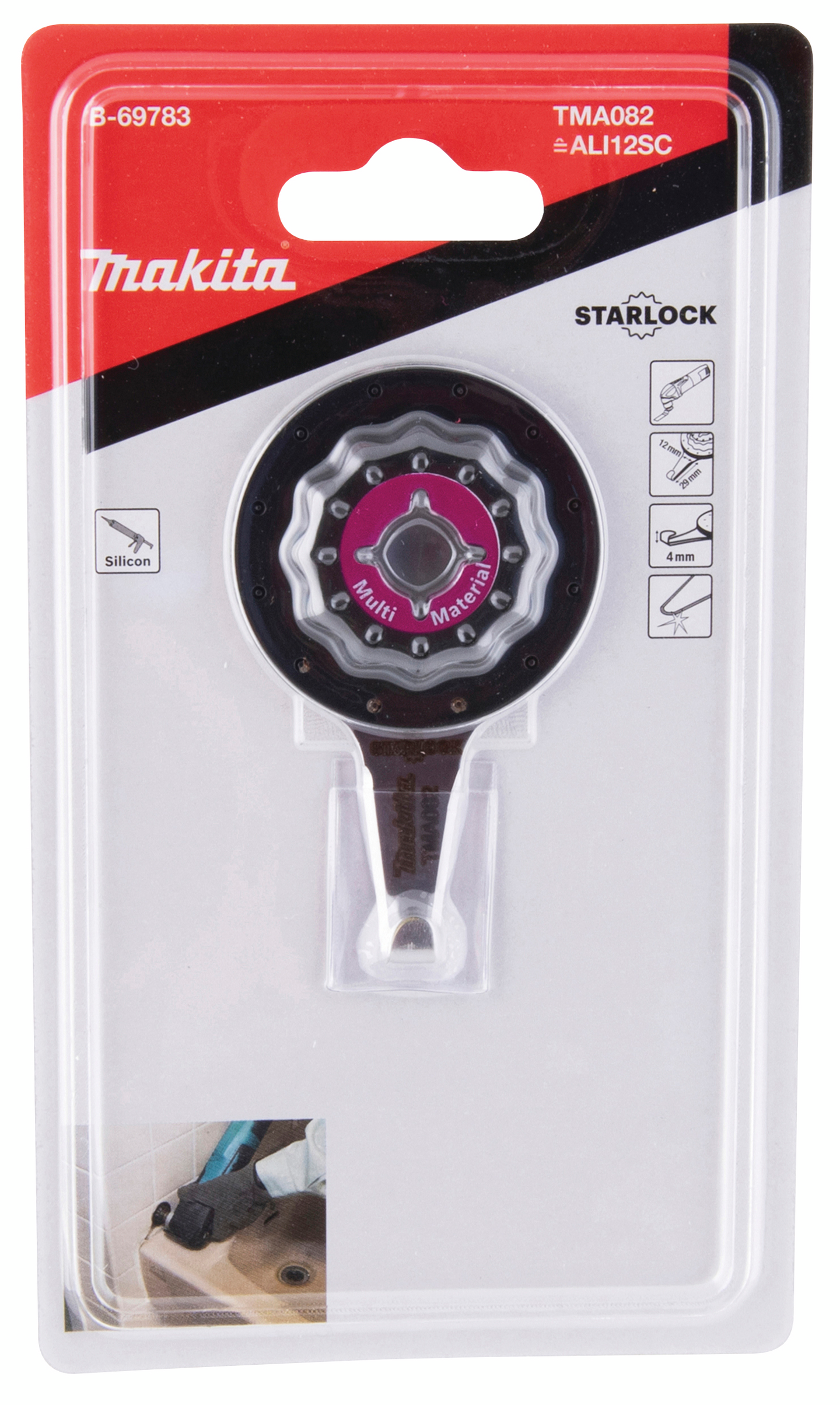 Tiivisteleikkuri Makita 12mm rst koukulla