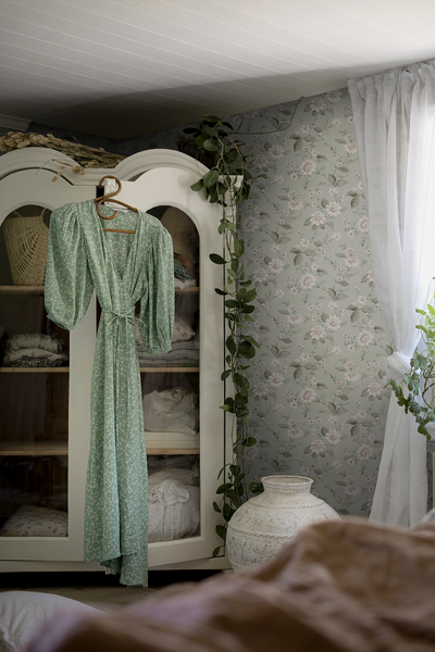 Tapetti Boråstapeter Cottage Garden 3574 10,05m kuitu