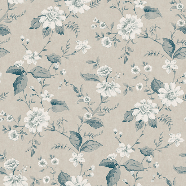 Tapetti Boråstapeter Cottage Garden 3576 10,05m kuitu