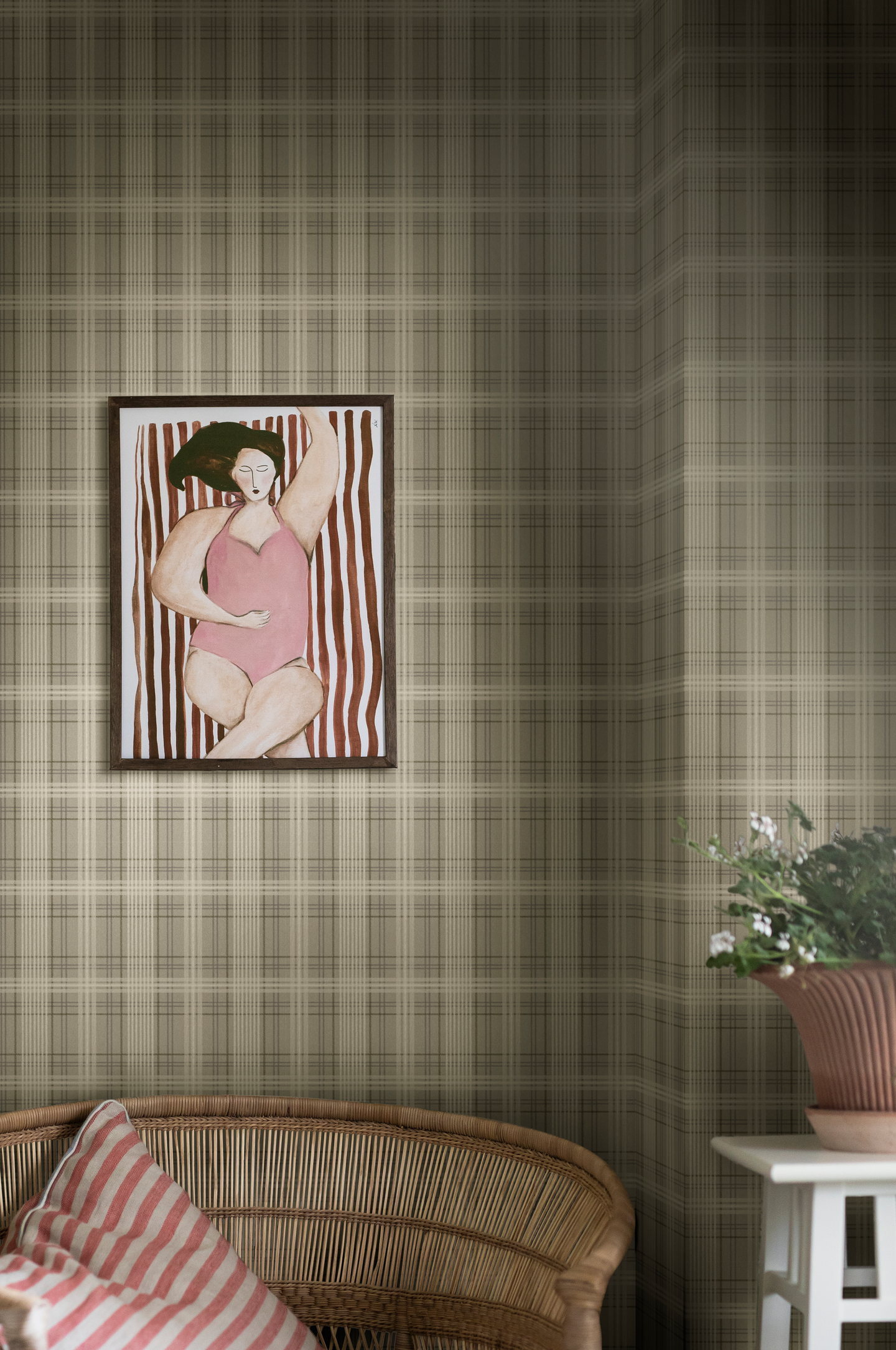 Tapetti Boråstapeter Cottage Garden 3577 10,05m kuitu