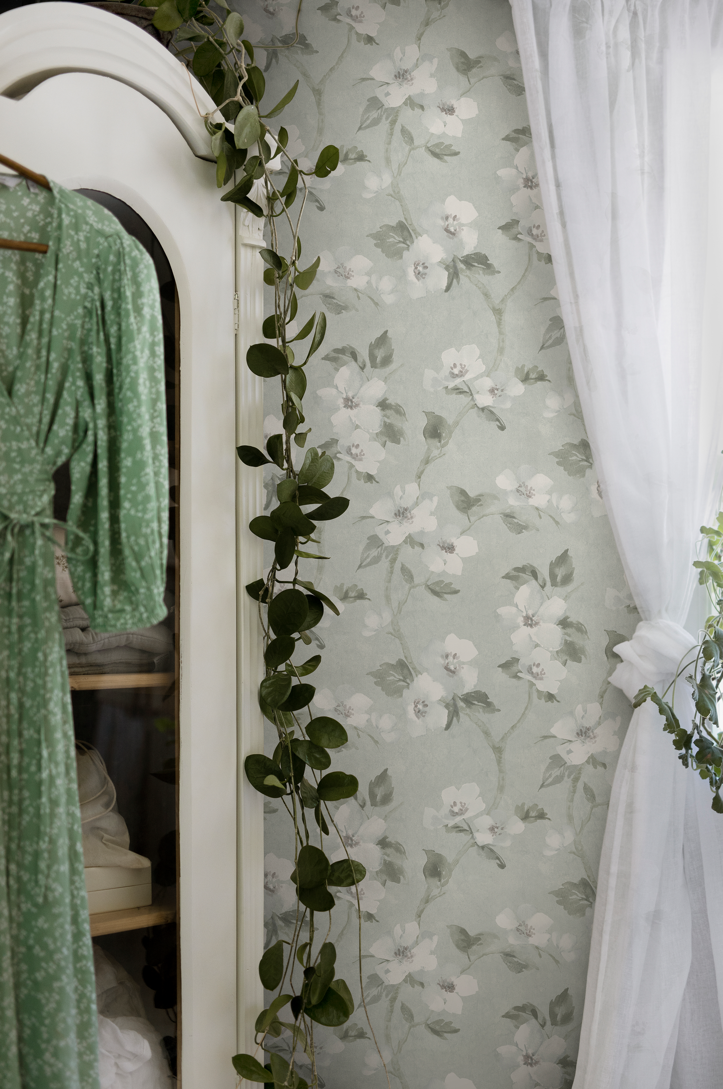 Tapetti Boråstapeter Cottage Garden 3585 10,05m kuitu