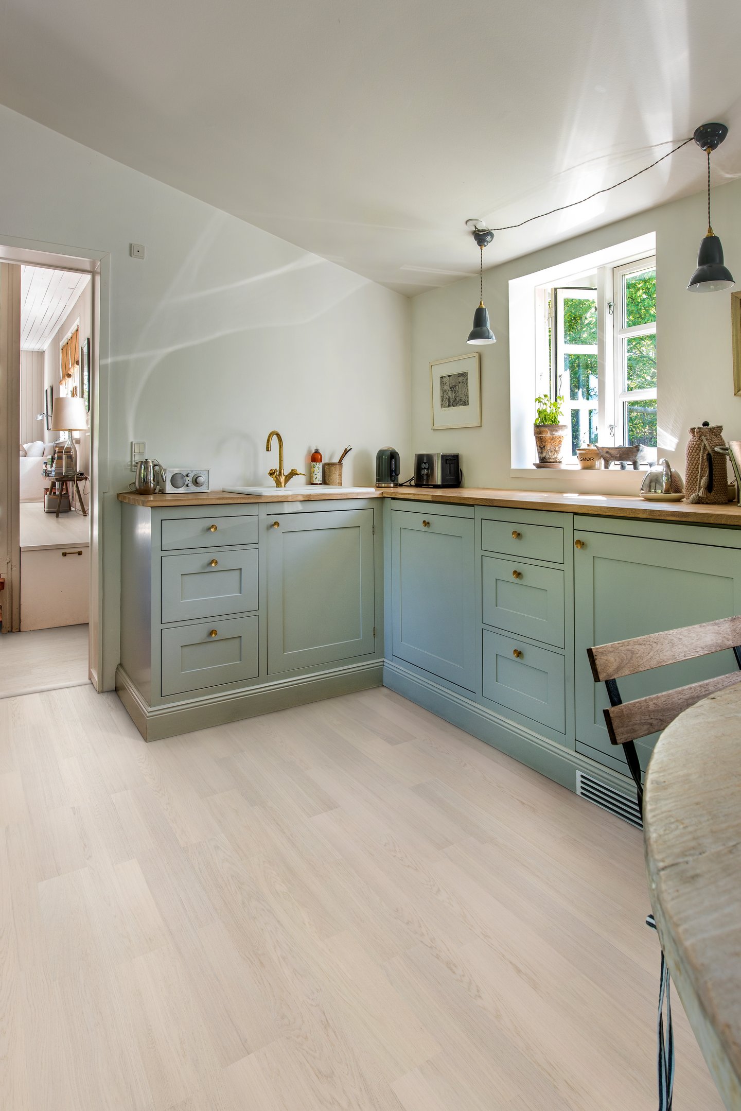 Kovapuulattia Kährs Life Coconut Cream 2S