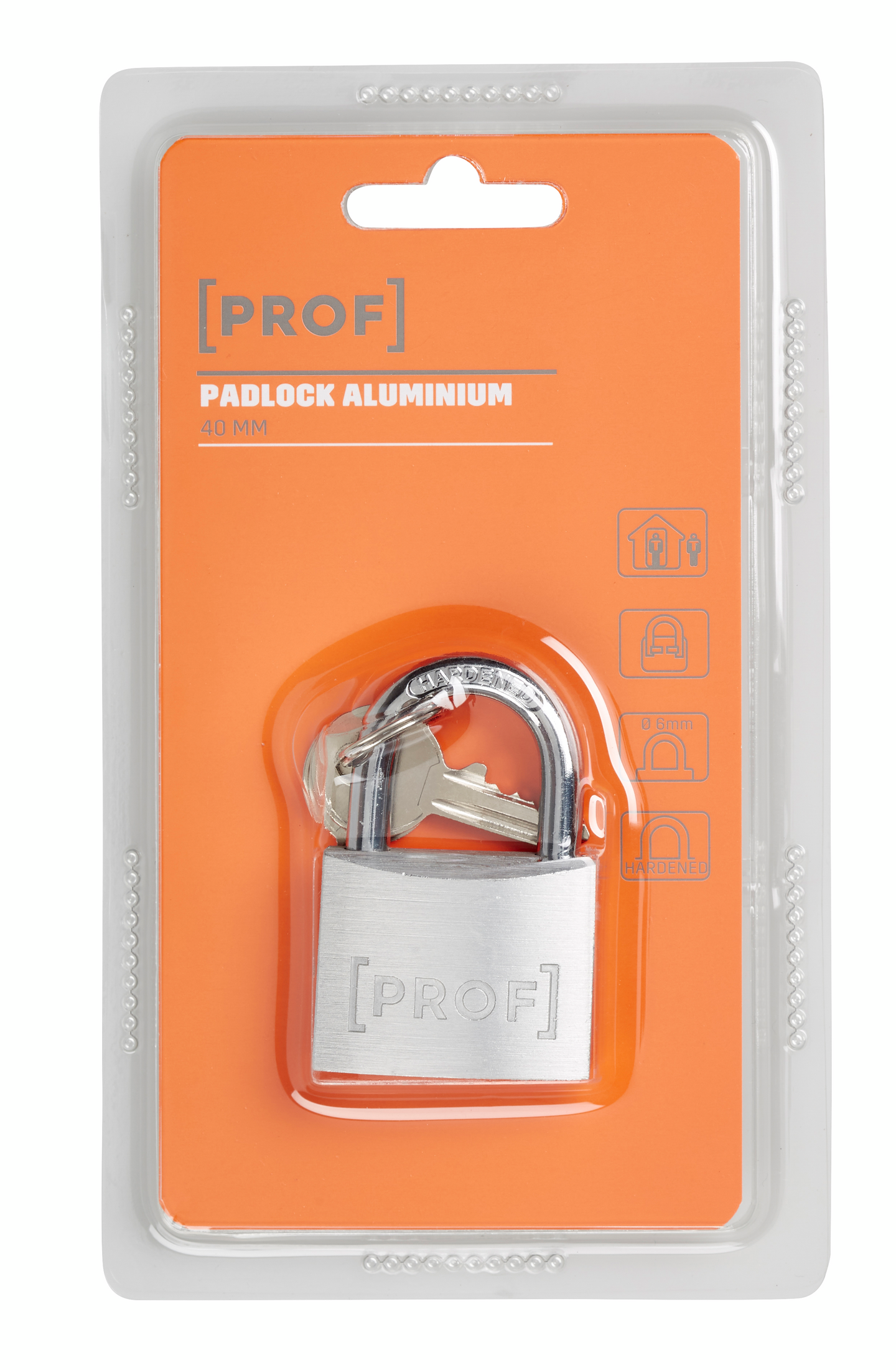 Riippulukko PROF 40mm alumiini